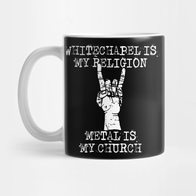 whitechapel my religion by Grandpa Zeus Art